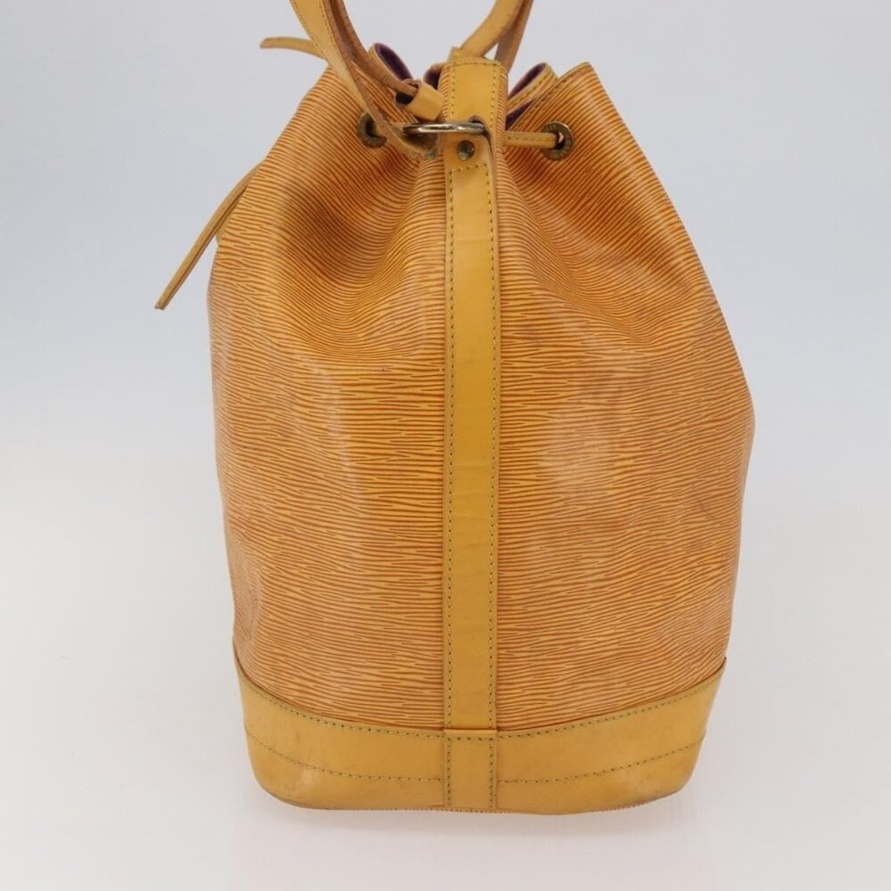 Authentic LOUIS VUITTON Epi Noe Shoulder Bag Tassili Yellow M44009 LV - Picture 11 of 16
